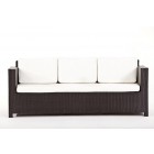 Luxury 3er Lounge Sofa Schwarz