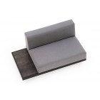 memphis gartenmmoebel 2-sitzer sofa grau