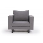 outdoormöbel bora chefsessel grau wasserfest