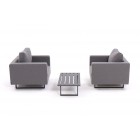 outdoormöbel relax set bora grau