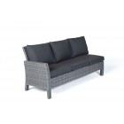 Paddington Rattan Gartenmöbel Lounge Dining Ecksofa mix grau