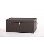 Rattan Gartenmöbel Lounge Kissenbox small braun