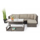 rattan gartenlounge tisch hoehenverstellbar alicia