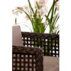 Morena Lounge: Rattan Gartenmöbel Kunststoffgeflecht braun