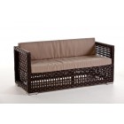 Morena Lounge: Rattan Gartenmöbel 2er Sofa