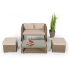 rattan lounge lia gartenmoebel natural set