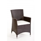 Rattan Gartenmöbel Stuhl Nairobi 180 schwarz