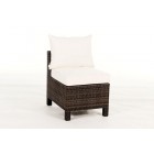 Rattan Gartenmoebel Mittel Element: Pandora Lounge Mixed Braun