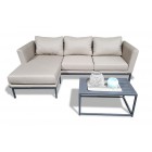 Sofa für Terrasse Brooks sandbraun