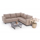 wetterfeste garten lounge melody sandbraun outdoormoebel