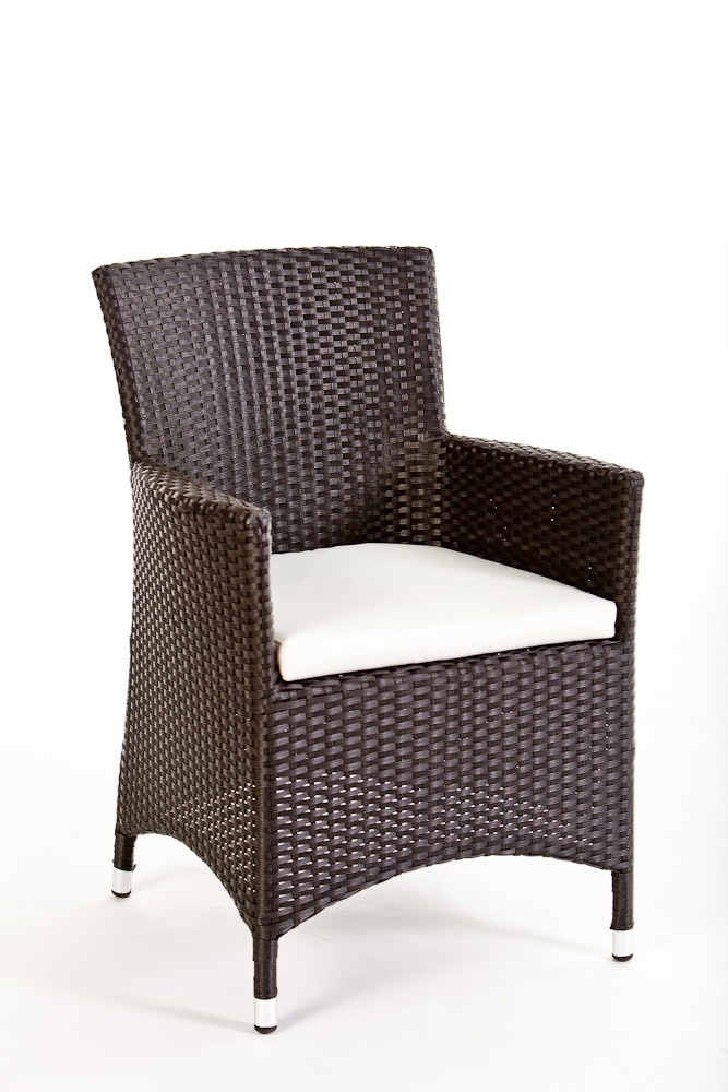 Garden Furniture Nairobi Rattan Garden Dining Set in black